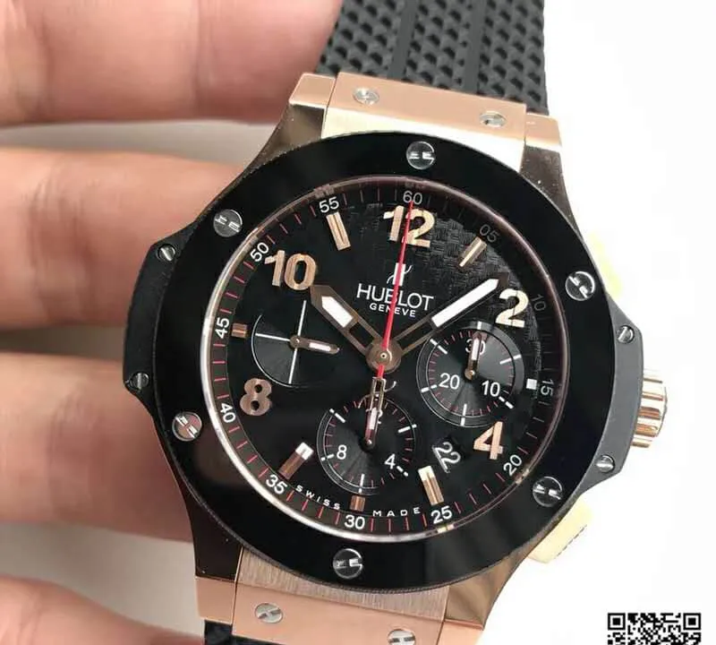 Hublot Big Bang 341.PB.131.RX V6 Factory 1:1 Best Edition Replica Watch Black Bezel